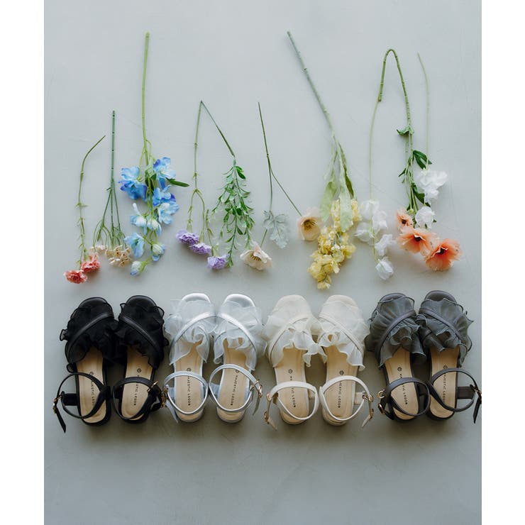 シアーフリルサンダル | MAJESTIC LEGON  | 詳細画像4 