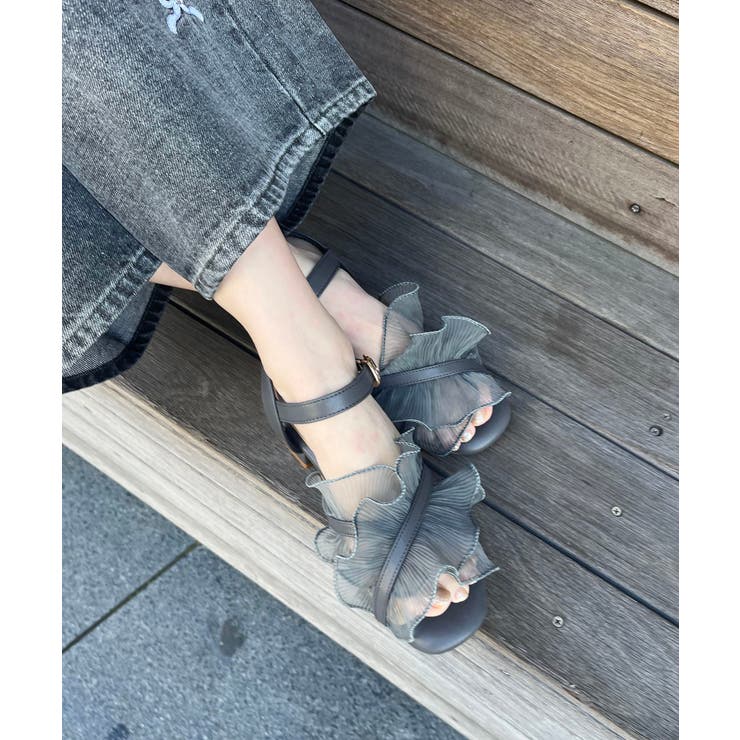 シアーフリルサンダル | MAJESTIC LEGON  | 詳細画像45 