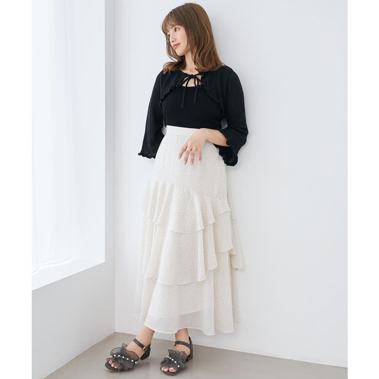 パールシアーフリルサンダル | MAJESTIC LEGON  | 詳細画像3 