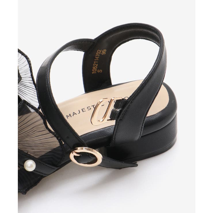 パールシアーフリルサンダル | MAJESTIC LEGON  | 詳細画像30 