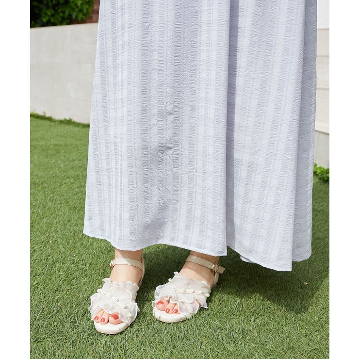 パールシアーフリルサンダル | MAJESTIC LEGON  | 詳細画像8 