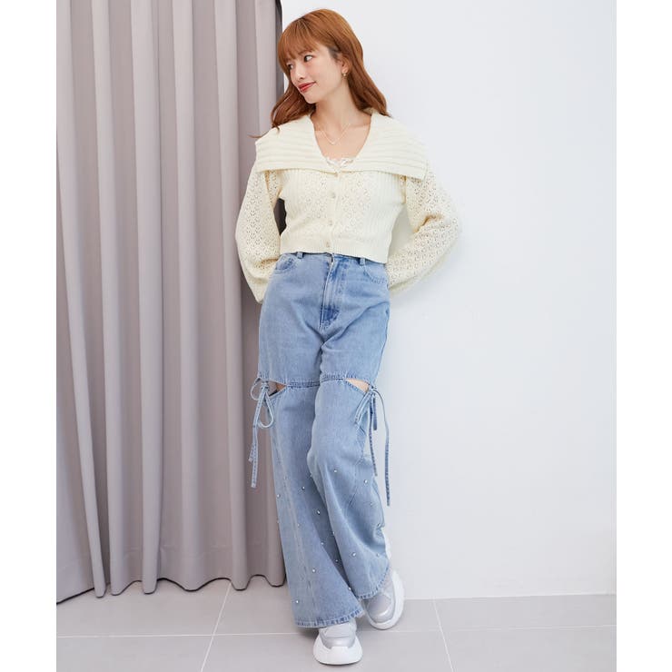 取り外しできるフリルスニーカー | MAJESTIC LEGON  | 詳細画像10 