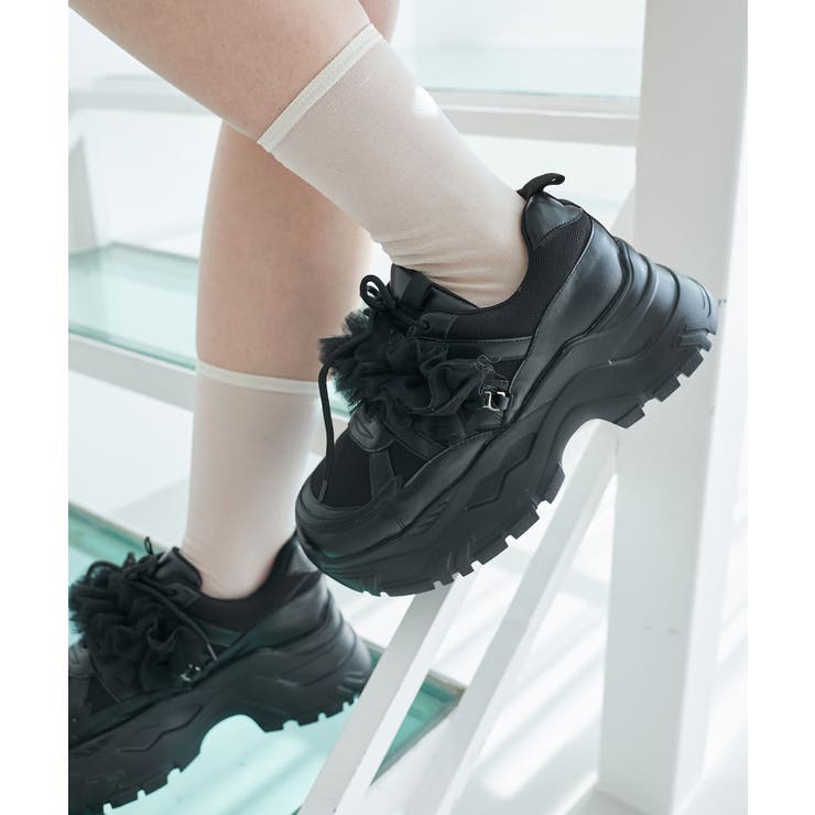 取り外しできるフリルスニーカー | MAJESTIC LEGON  | 詳細画像17 