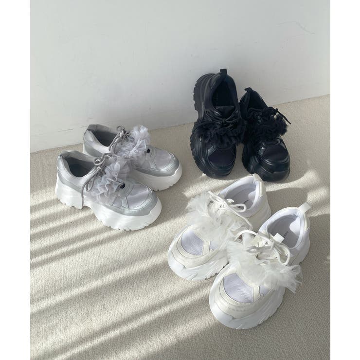 取り外しできるフリルスニーカー | MAJESTIC LEGON  | 詳細画像21 