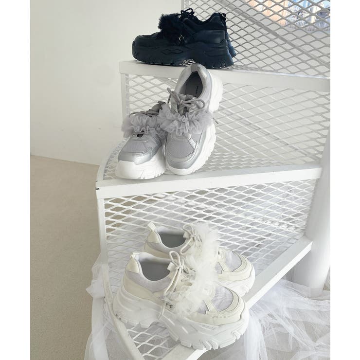 取り外しできるフリルスニーカー | MAJESTIC LEGON  | 詳細画像23 