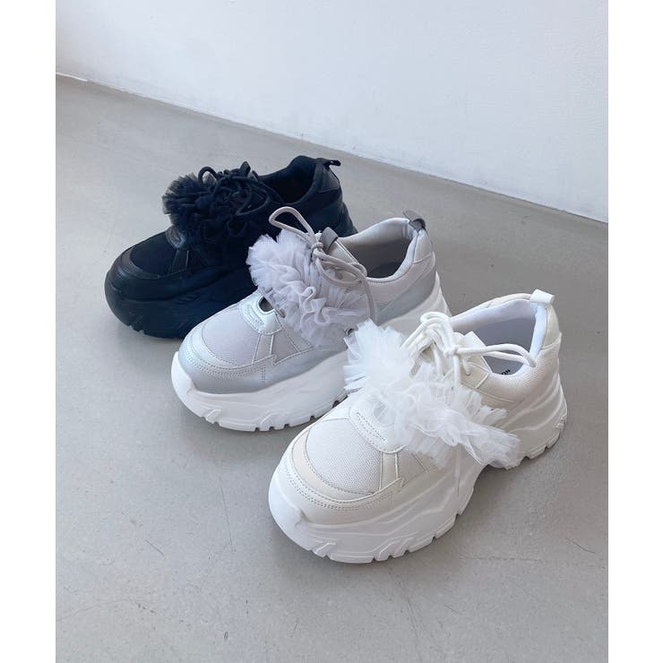 取り外しできるフリルスニーカー | MAJESTIC LEGON  | 詳細画像24 