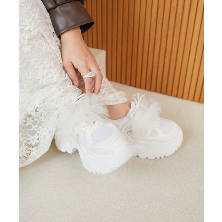 取り外しできるフリルスニーカー | MAJESTIC LEGON  | 詳細画像4 