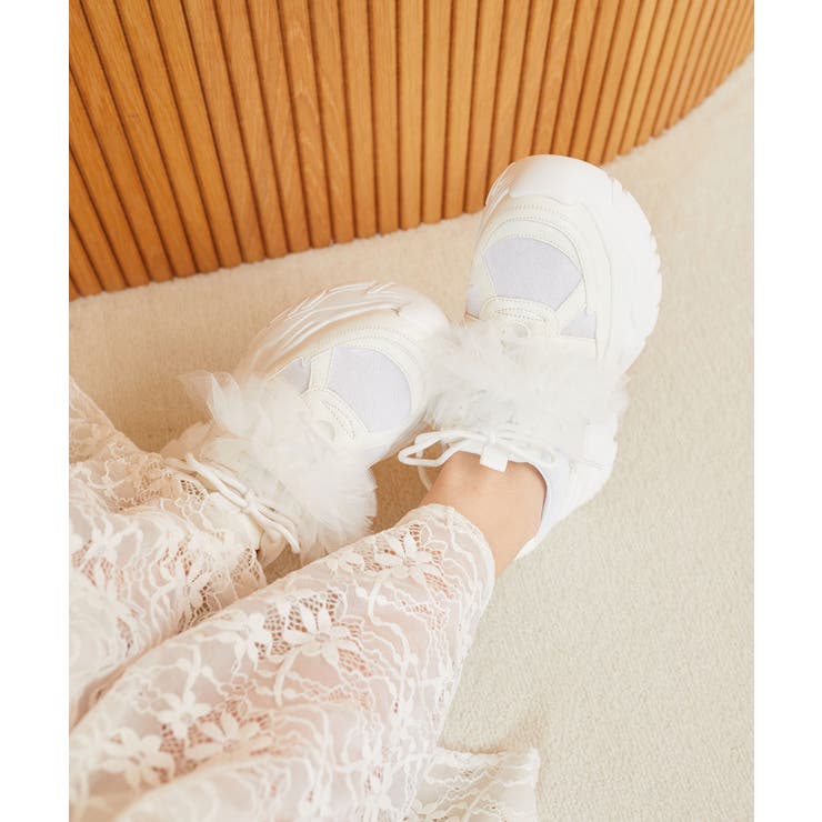 取り外しできるフリルスニーカー | MAJESTIC LEGON  | 詳細画像5 