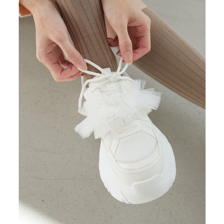 取り外しできるフリルスニーカー | MAJESTIC LEGON  | 詳細画像6 