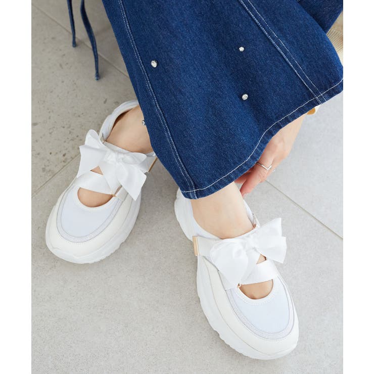 ベルクロリボンスニーカー | MAJESTIC LEGON  | 詳細画像1 