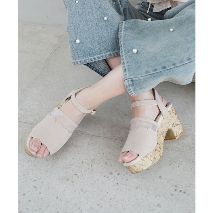 スカラップシアーサンダル | MAJESTIC LEGON  | 詳細画像10 