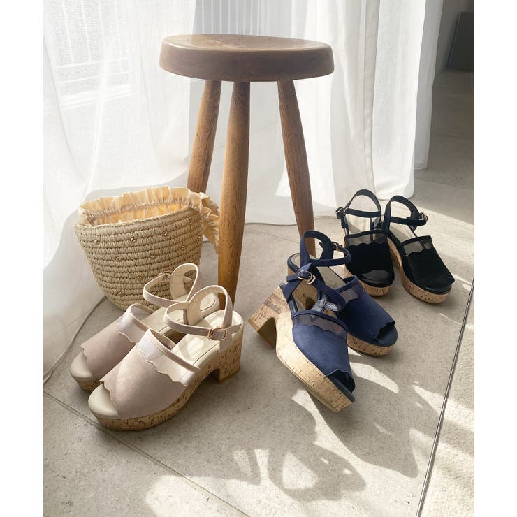 スカラップシアーサンダル | MAJESTIC LEGON  | 詳細画像17 