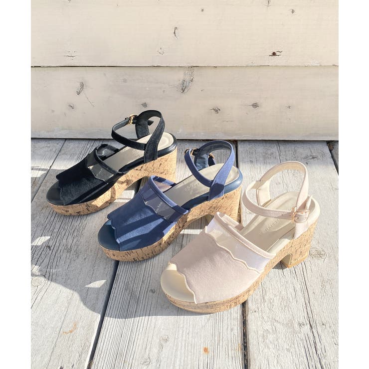 スカラップシアーサンダル | MAJESTIC LEGON  | 詳細画像18 