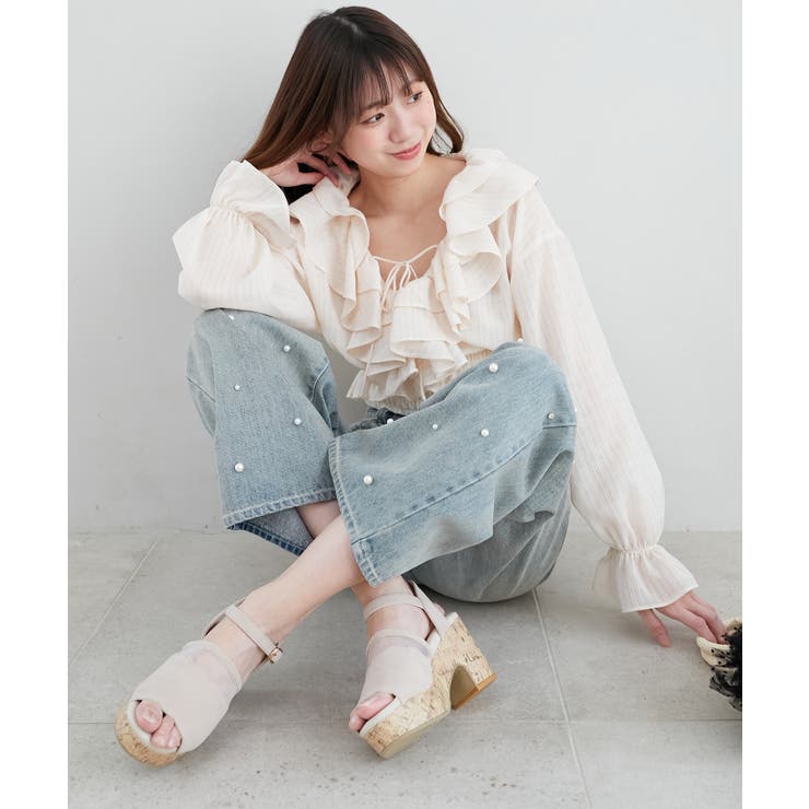 スカラップシアーサンダル | MAJESTIC LEGON  | 詳細画像8 