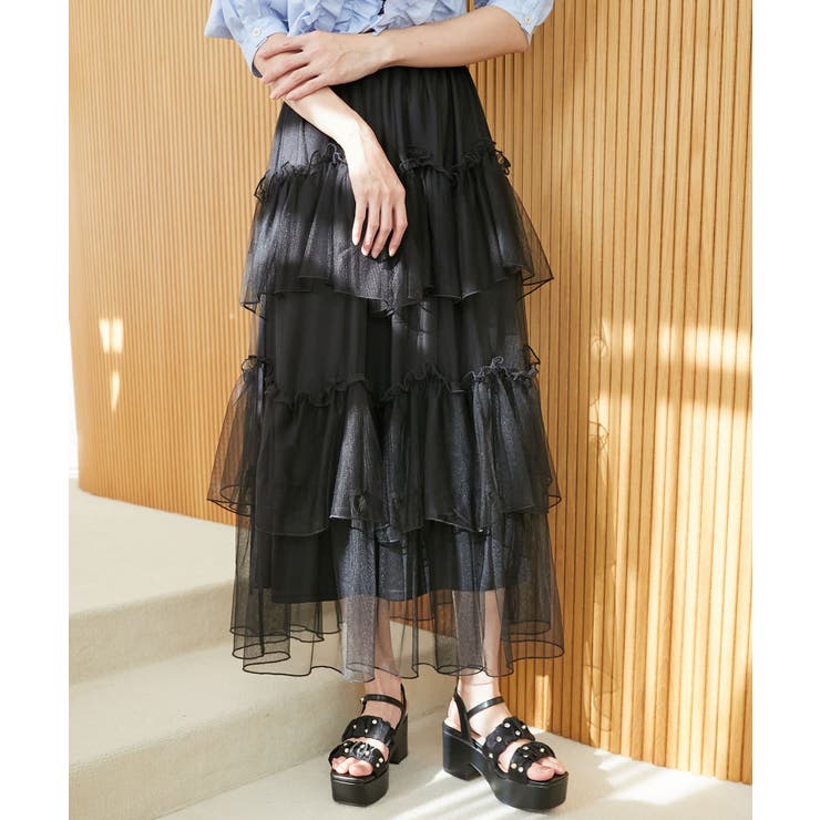 シアービジュー厚底サンダル | MAJESTIC LEGON  | 詳細画像17 