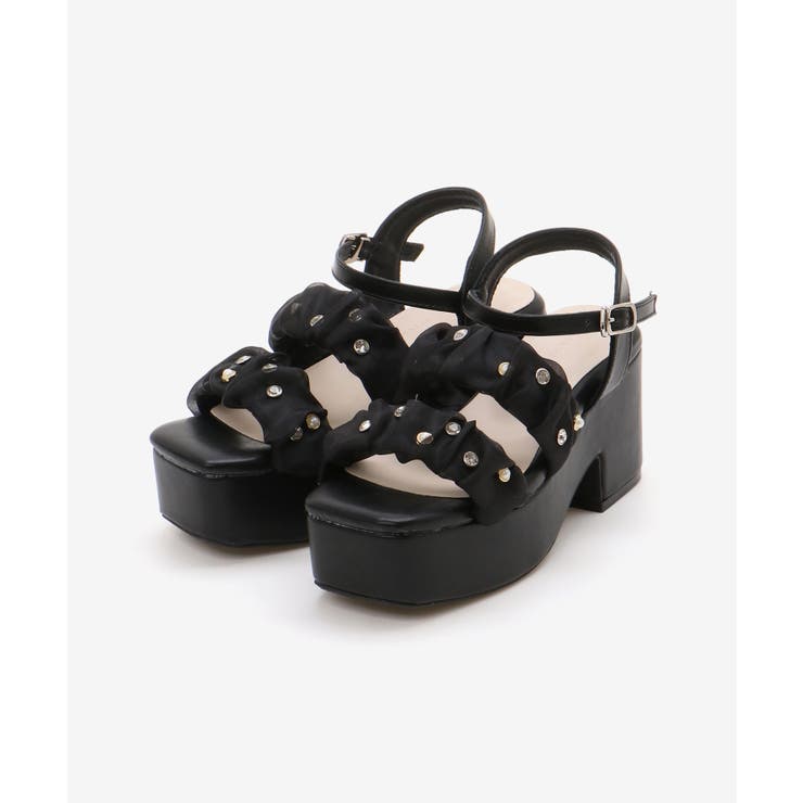 シアービジュー厚底サンダル | MAJESTIC LEGON  | 詳細画像28 