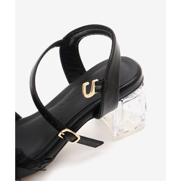 パールクリアヒールリボンサンダル | MAJESTIC LEGON  | 詳細画像23 