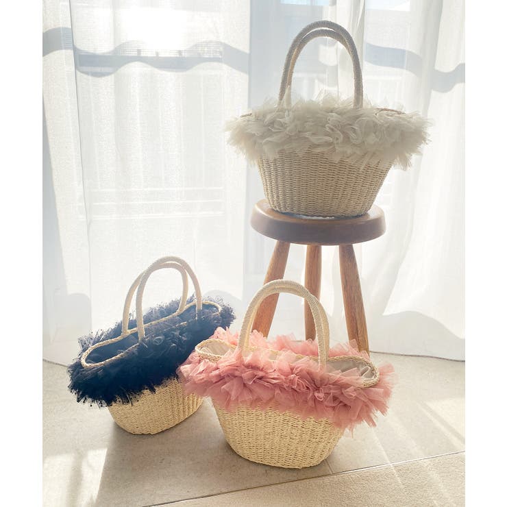 フリルチュールかごバッグ | MAJESTIC LEGON  | 詳細画像2 