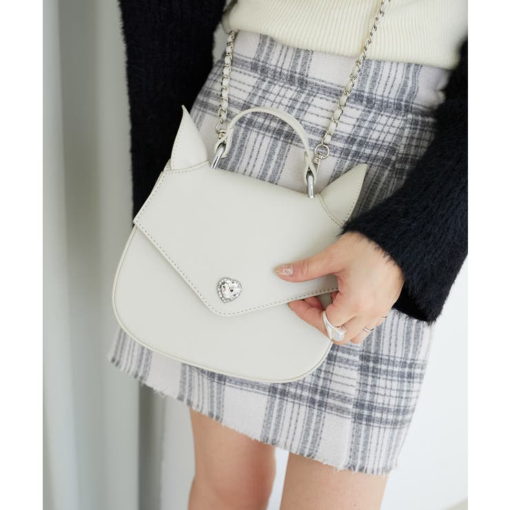 ネコ型ショルダーバッグ | MAJESTIC LEGON  | 詳細画像4 