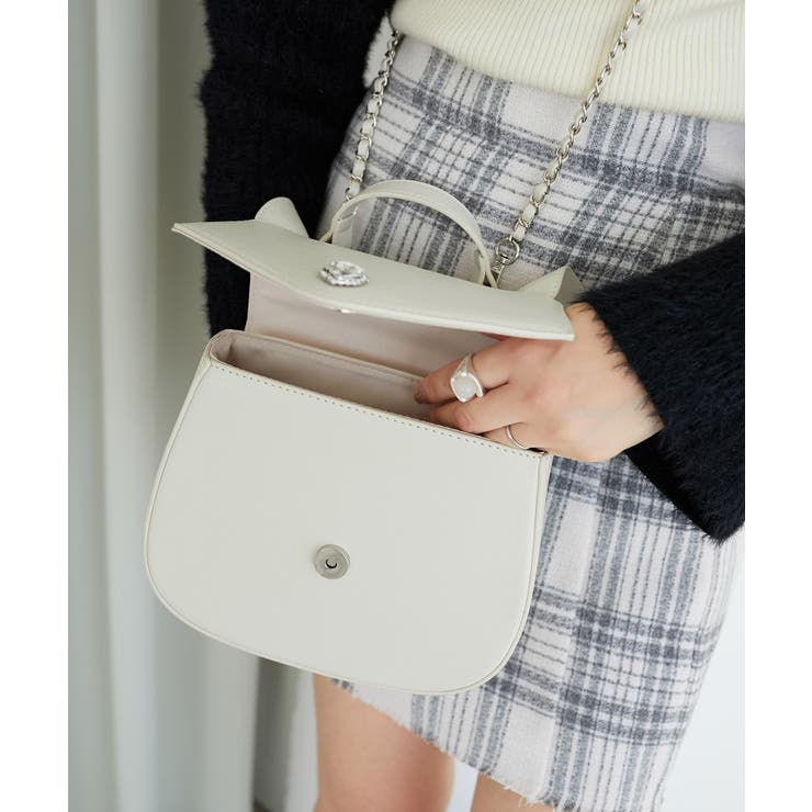 ネコ型ショルダーバッグ | MAJESTIC LEGON  | 詳細画像5 