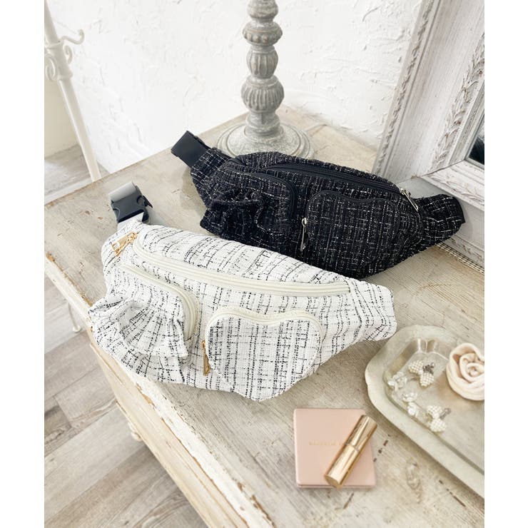 ハート×フリルウエストポーチ | MAJESTIC LEGON  | 詳細画像1 