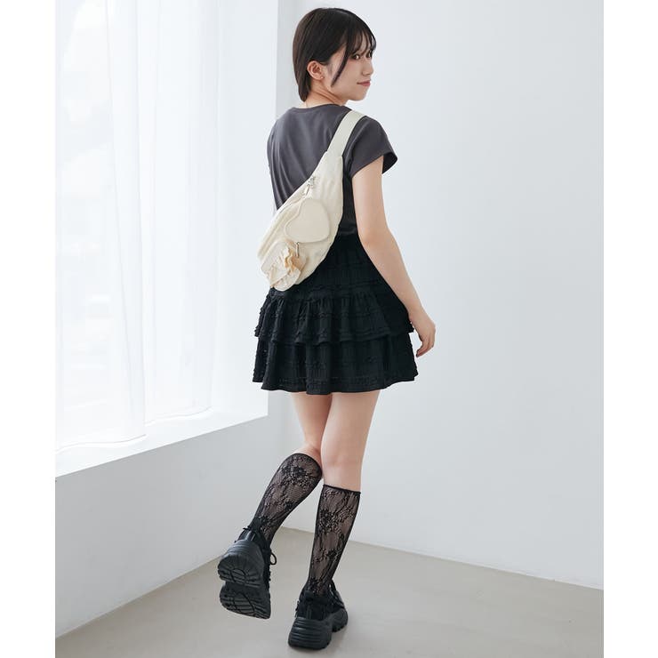 ハート×フリルウエストポーチ | MAJESTIC LEGON  | 詳細画像13 