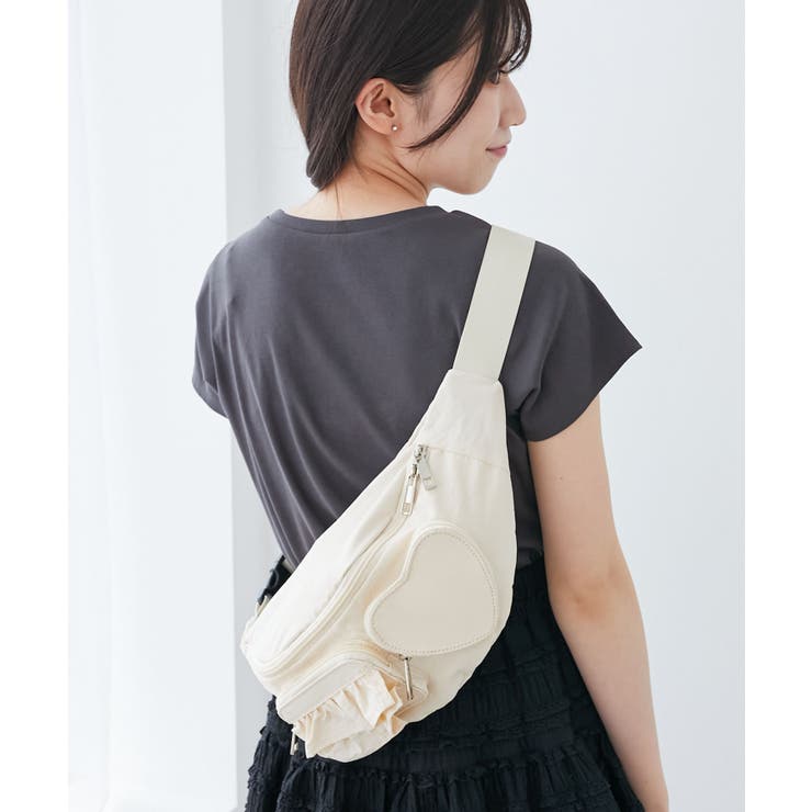 ハート×フリルウエストポーチ | MAJESTIC LEGON  | 詳細画像14 