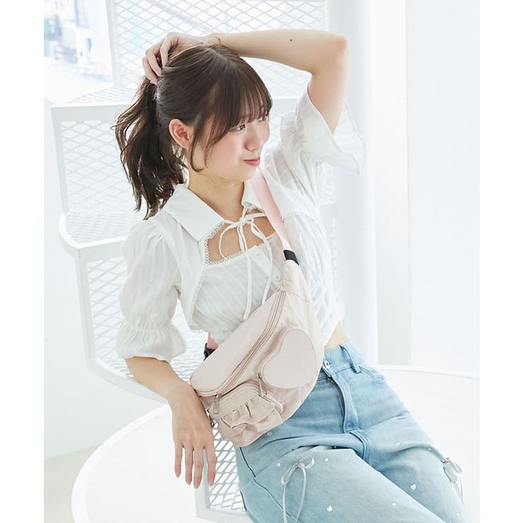 ハート×フリルウエストポーチ | MAJESTIC LEGON  | 詳細画像22 