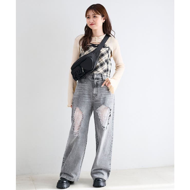 ハート×フリルウエストポーチ | MAJESTIC LEGON  | 詳細画像26 