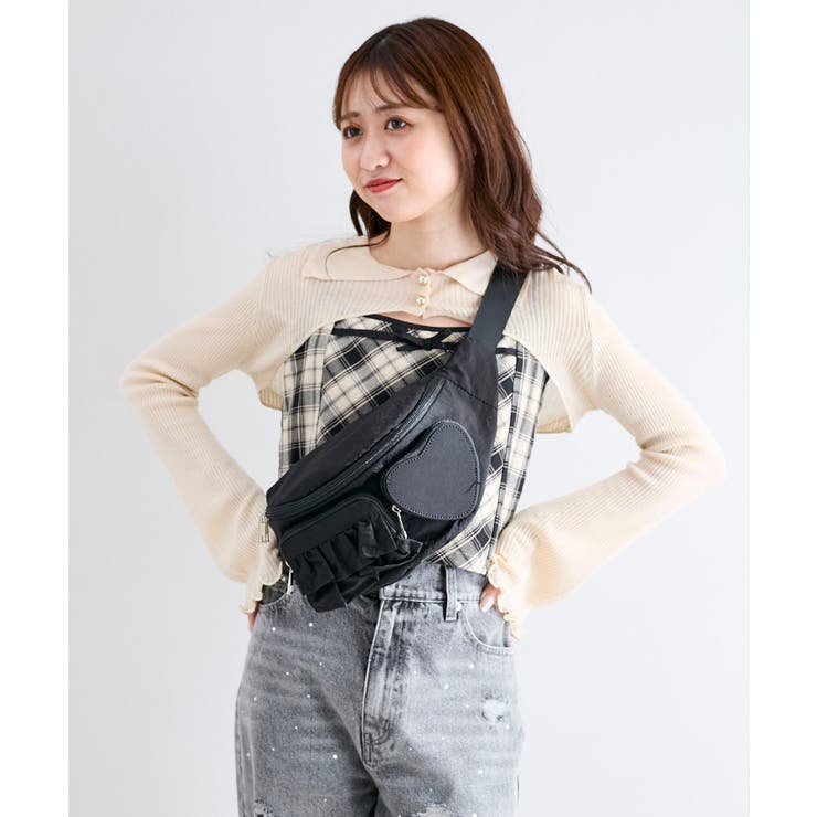 ハート×フリルウエストポーチ | MAJESTIC LEGON  | 詳細画像27 