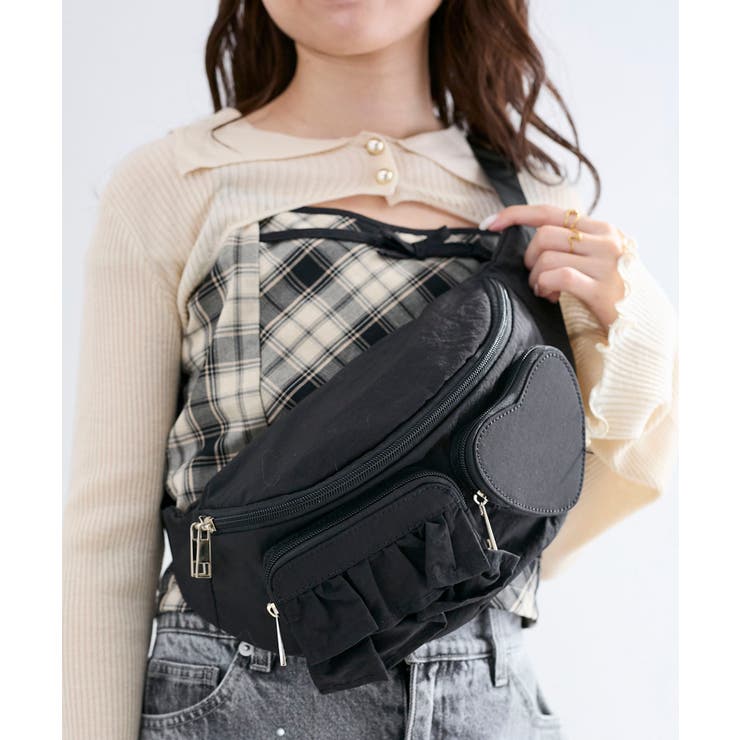 ハート×フリルウエストポーチ | MAJESTIC LEGON  | 詳細画像28 