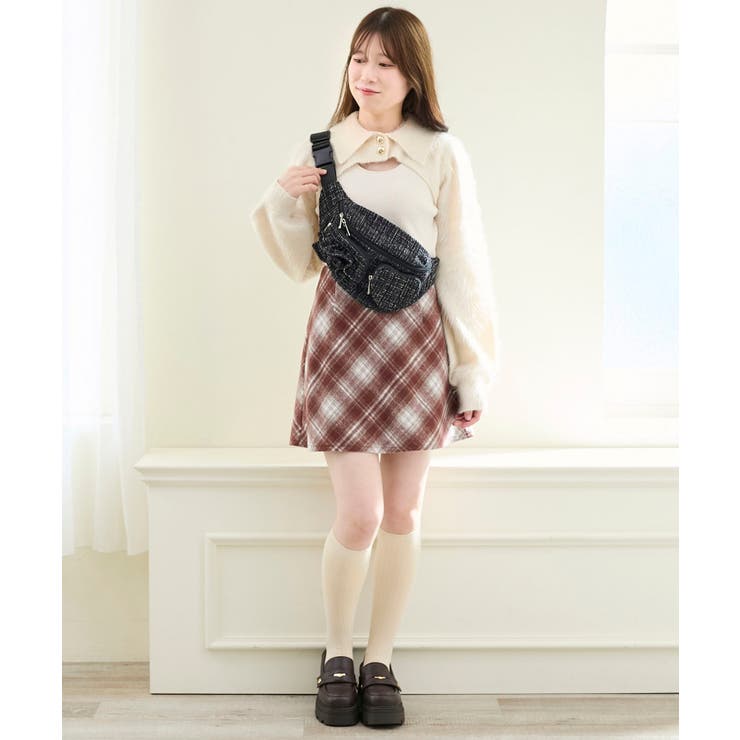 ハート×フリルウエストポーチ | MAJESTIC LEGON  | 詳細画像6 