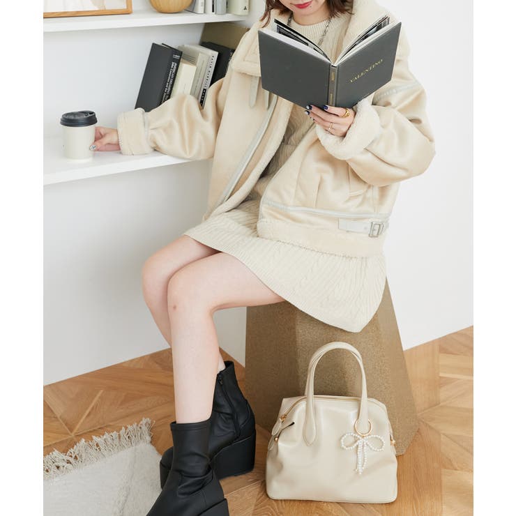 チャームセットボストンバッグ | MAJESTIC LEGON  | 詳細画像6 