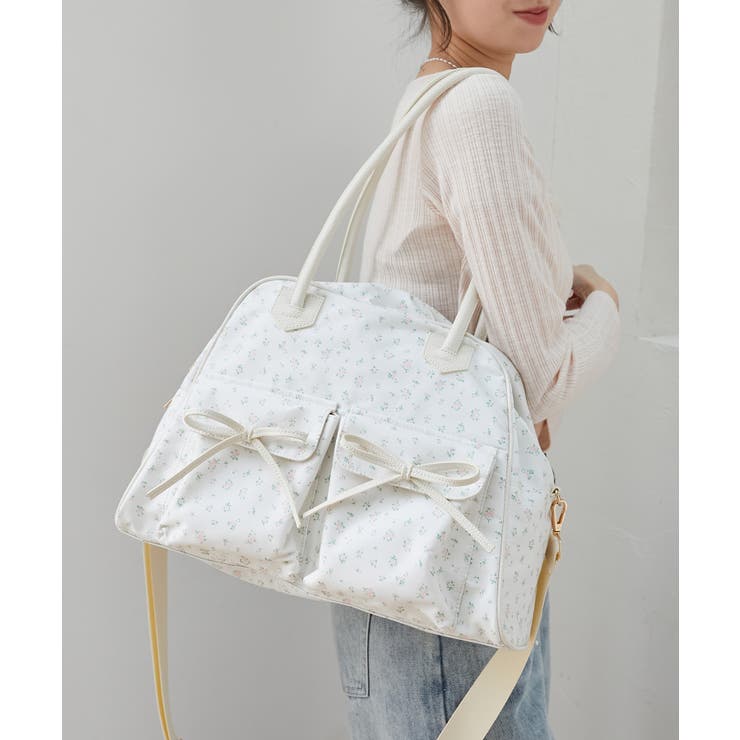 ◇フラワートラベルボストンバッグ | MAJESTIC LEGON  | 詳細画像10 