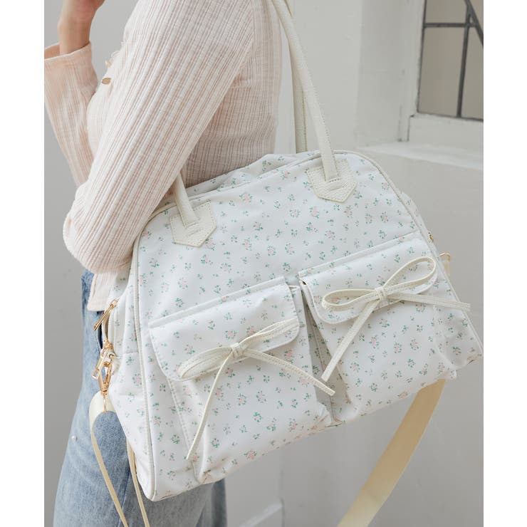 ◇フラワートラベルボストンバッグ | MAJESTIC LEGON  | 詳細画像11 