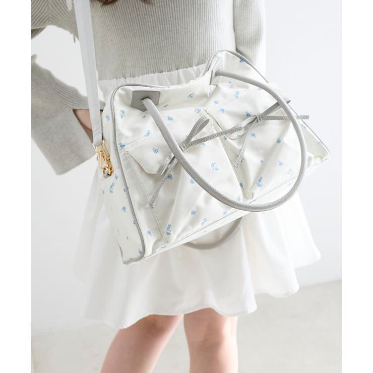 ◇フラワートラベルボストンバッグ | MAJESTIC LEGON  | 詳細画像14 