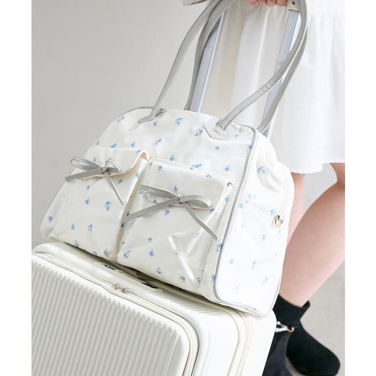 ◇フラワートラベルボストンバッグ | MAJESTIC LEGON  | 詳細画像15 