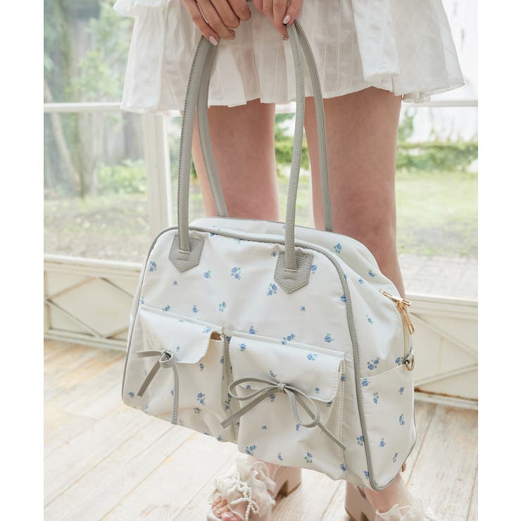 ◇フラワートラベルボストンバッグ | MAJESTIC LEGON  | 詳細画像18 