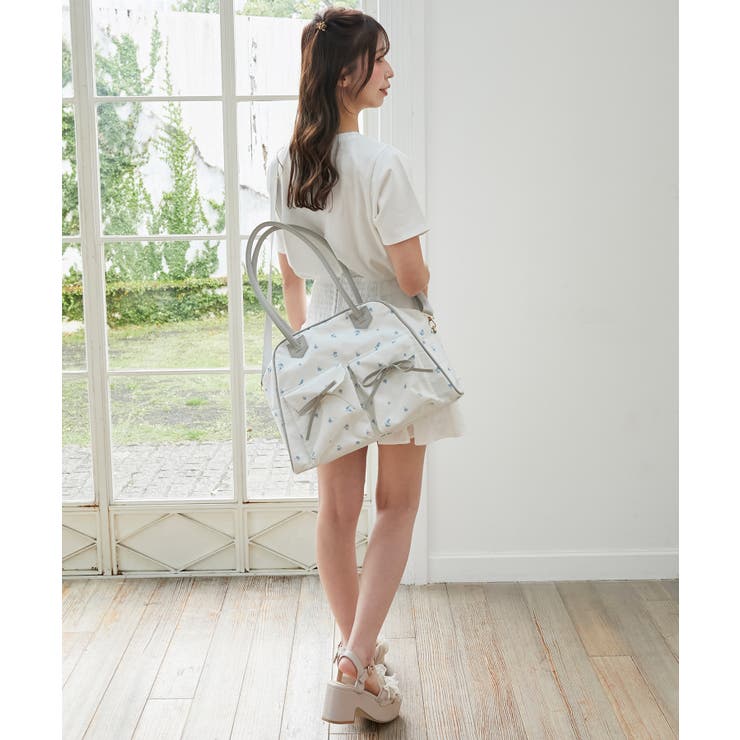 ◇フラワートラベルボストンバッグ | MAJESTIC LEGON  | 詳細画像19 