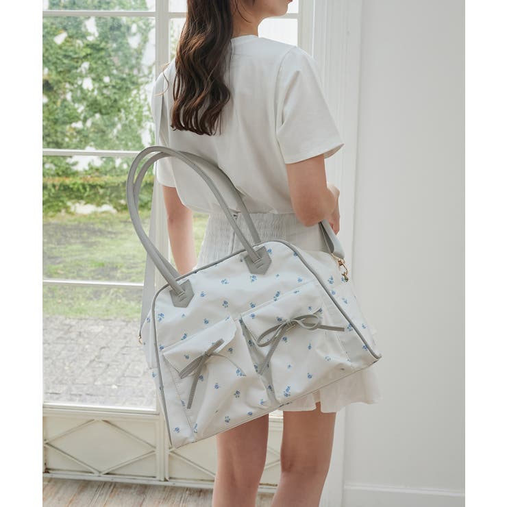 ◇フラワートラベルボストンバッグ | MAJESTIC LEGON  | 詳細画像20 