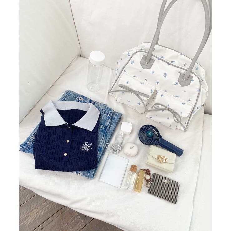 ◇フラワートラベルボストンバッグ | MAJESTIC LEGON  | 詳細画像21 