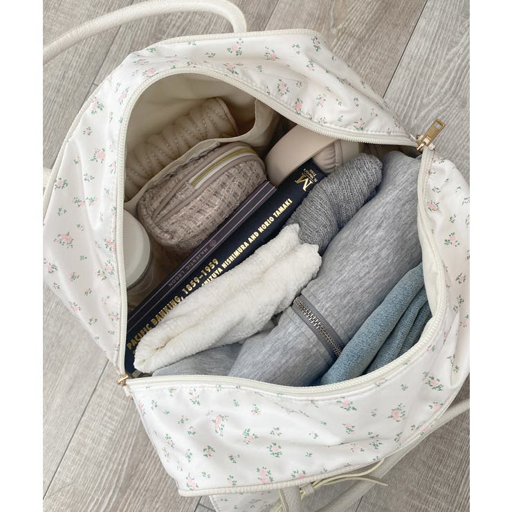 ◇フラワートラベルボストンバッグ | MAJESTIC LEGON  | 詳細画像3 