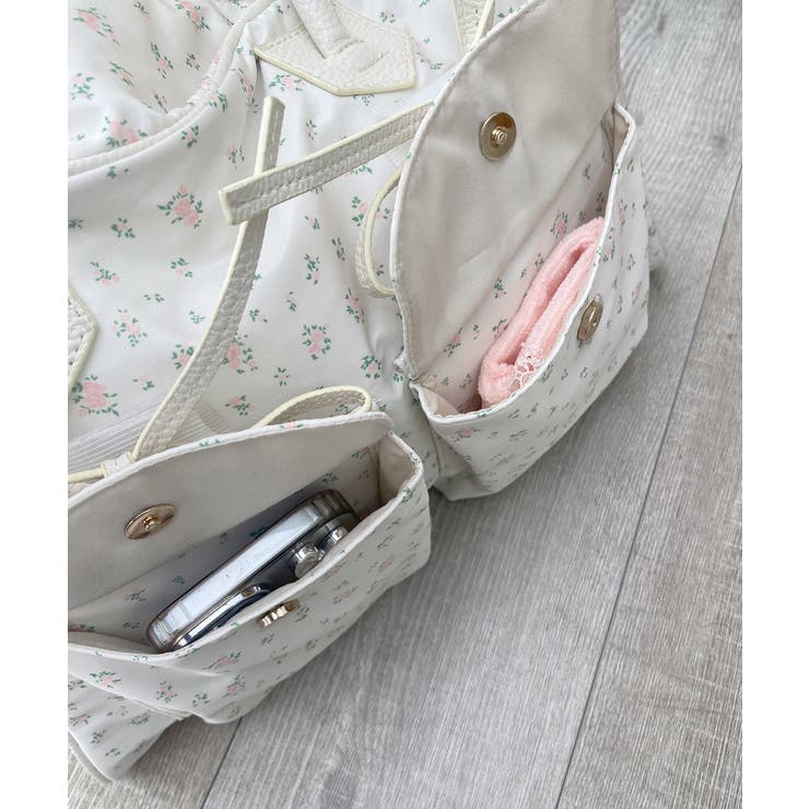 ◇フラワートラベルボストンバッグ | MAJESTIC LEGON  | 詳細画像4 