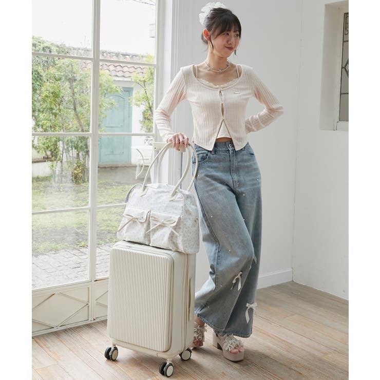 ◇フラワートラベルボストンバッグ | MAJESTIC LEGON  | 詳細画像6 