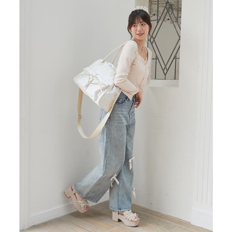 ◇フラワートラベルボストンバッグ | MAJESTIC LEGON  | 詳細画像9 