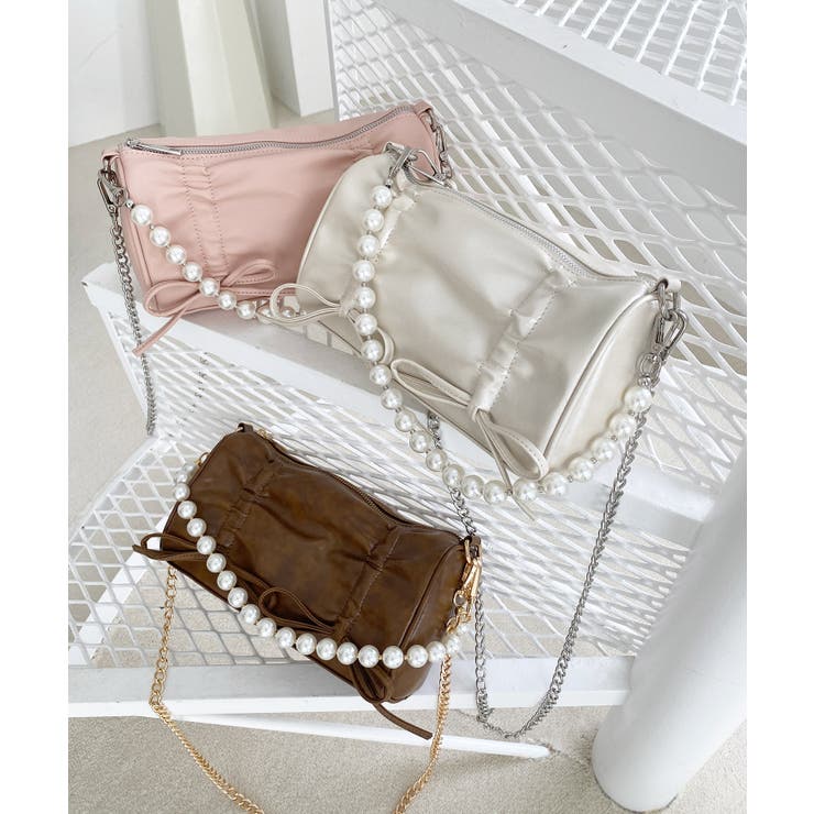 パールチェーンセットWリボンバッグ | MAJESTIC LEGON  | 詳細画像17 