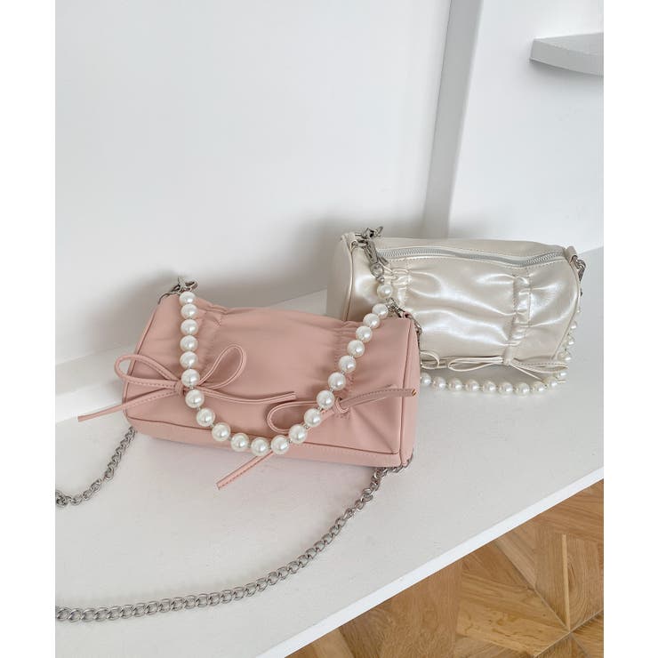 パールチェーンセットWリボンバッグ | MAJESTIC LEGON  | 詳細画像18 