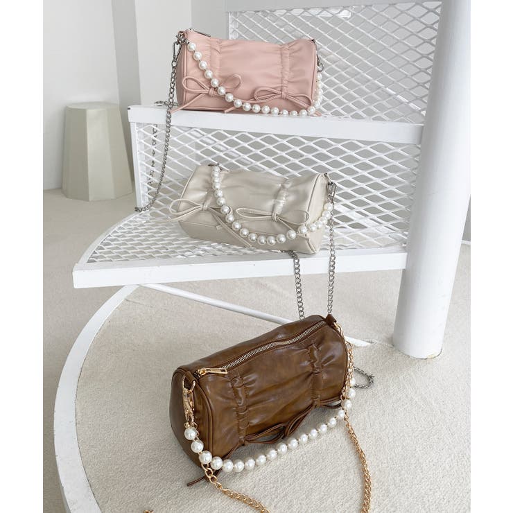 パールチェーンセットWリボンバッグ | MAJESTIC LEGON  | 詳細画像2 