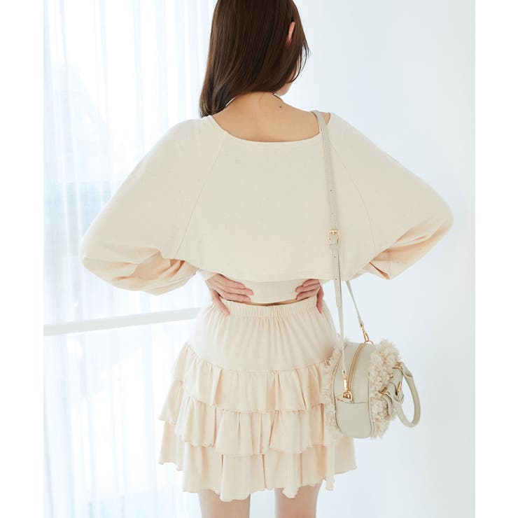 ラインストーンキャミ＆ボレロセット | MAJESTIC LEGON  | 詳細画像10 