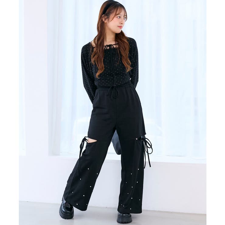 ラインストーンキャミ＆ボレロセット | MAJESTIC LEGON  | 詳細画像26 